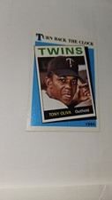 TONY OLIVA #665, 1989 TOPPS TURN BACK THE CLOCK 1964