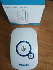 TOWODE Home Security Wireless Door/Windows Entry Alarm Doorbell 2 Sensor