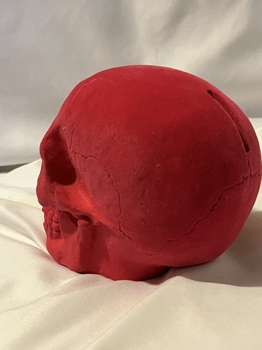 Skull Bank Hot Pink Velvet - Picture 4 of 9