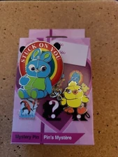 Disney Pixar Pals Valentine's Day Mystery Pin Ducky and Bunny