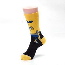 New Fashion Adult Unisex Socks Size Colorful Warm Funny Cartoon Characters Socks