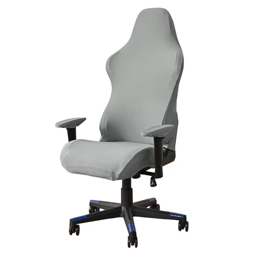 Funda de asiento para sillón de computadora Cubierta de silla para juegos de oficina Sillas de computadora Funda antideslizante - Imagen 47 de 47
