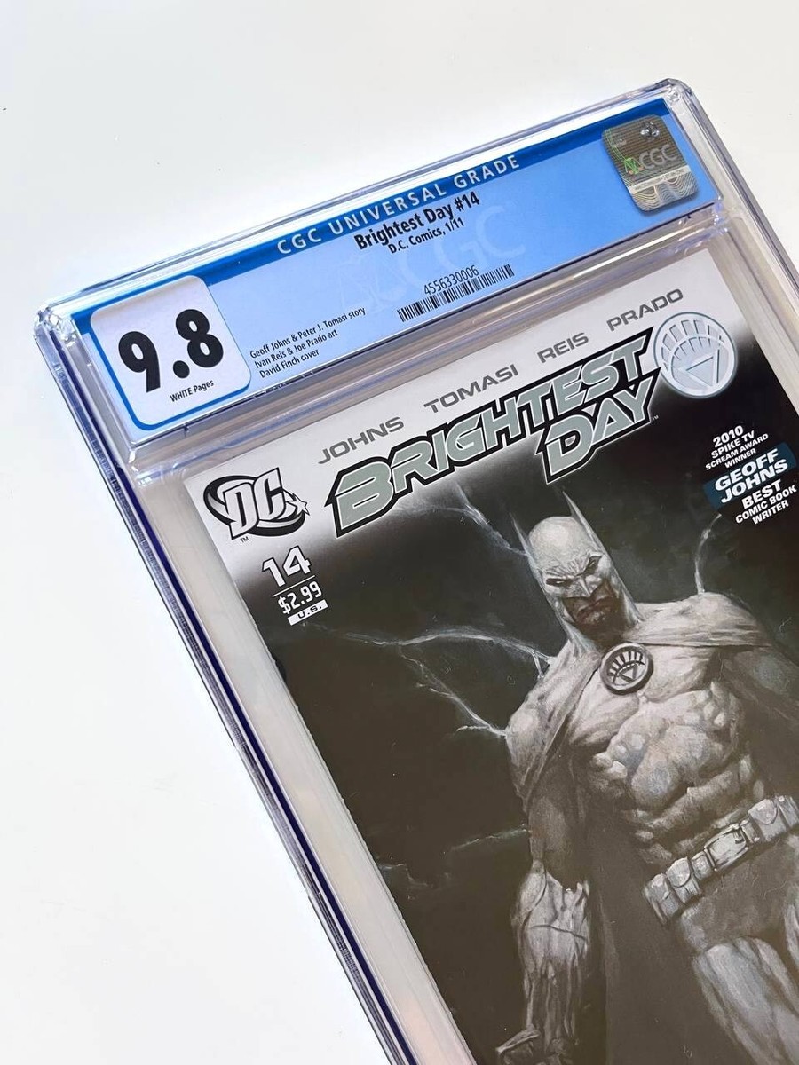 BRIGHTEST DAY #14 CGC 9.8 (2011) 1st White Lantern Batman | eBay