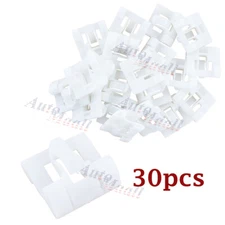 30Pcs Fit Honda 91510-SR3-003 Civic 92-95 Window Belt Moulding Clip Retainer
