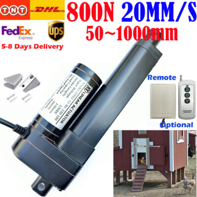 800N 20mm/s 50~1000mm DC 12V 24V Elektrischer Linearantrieb Linear Actuator IP65