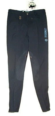 Pikeur Reithose Kniebesatz, Prisca, blau, GR. 84 - Bild 1 von 2