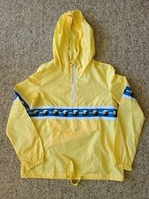 New Empyre Clothing Women's Shaylyn Anorak Ying Yang Jacket Yellow Sz Small S
