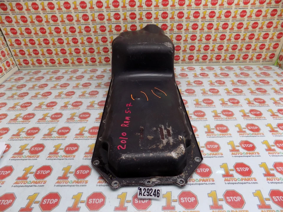 RAM 1500 2011-2012 5,7 L cárter de aceite del motor 53021334af oem Foto 2 de 4