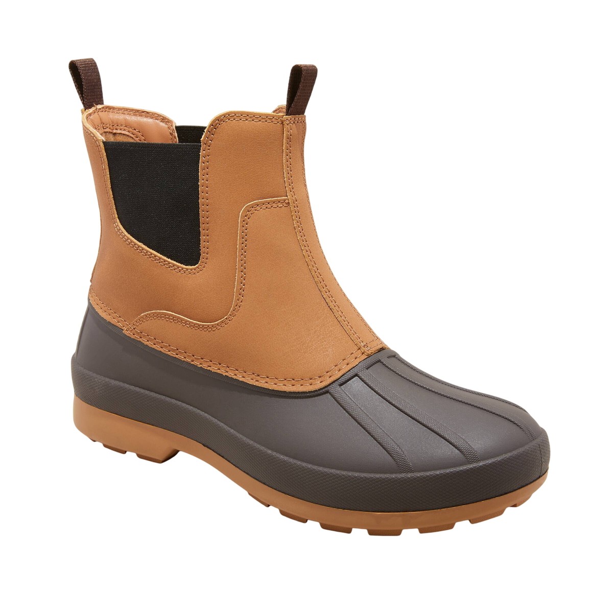 Goodfellow & Co Mens Spencer Black Pull-On Winter Boots Size 13 goodfellow & Co Mens Spencer Winter Chelsea Boots 91112080  main image 2