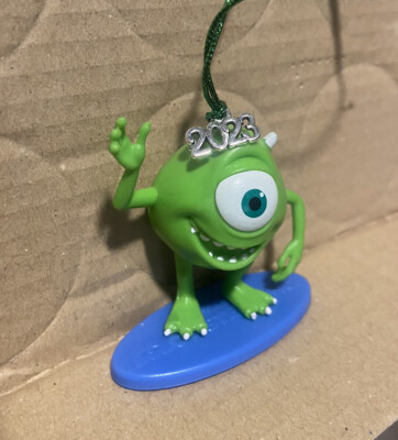 MIKE WAZOWSKI Monsters Inc Ornament Figure Celebrate Disney 100 1923-2023 Custom