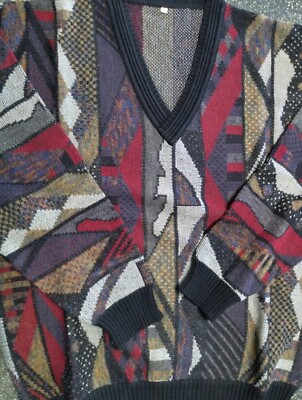 Mens Wool V-Neck Sweater
