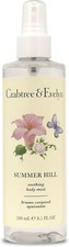 CRABTREE EVELYN SUMMER HILL SOOTHING BODY MIST 8.1 OZ SPRAY 18 30A