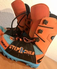 ✅Thirty-Two STEP CHILD Lashed Snowboard Boots Size 8.5 Collab RARE 32 Vintage