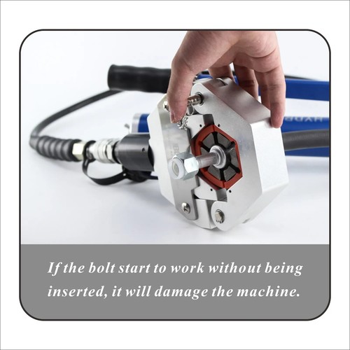Hydraulic Hose Crimper Hydra-Krimp 71500 Conditioning Repaire Hose Crimping Tool - Picture 8 of 10