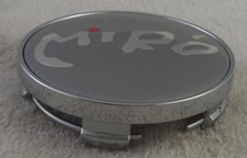 Miro Wheels Chrome Grey Custom Wheel Center Cap Caps E030