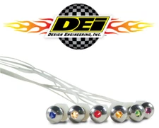 DEI 030305 Lite'N Boltz Lighted Button LED Head Bolts Amber 2 Pack Accent Lights