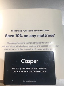 10 Off Any Casper Mattress Coupon Code Exp 10 31 19 Ebay
