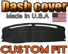 Fits 2009 - 2018 Ford Flex Dash Cover Mat Dashboard Pad  Black