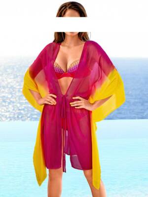 NEU - LISCA - GR. XL (48/50) - Tunika bunt figurumspielend Strand Sommer Hippie