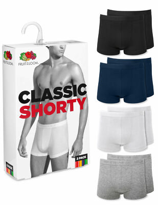 Fruit of the Loom Classic Shorty 2er Pack Herren Boxershort Unterwäsche