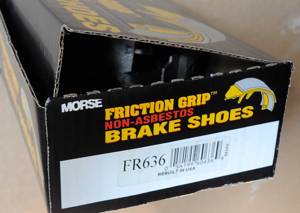 Zapatos de barcaza Morse Friction Grip FR636 para Chevy Lumina Pontiac Trans sport etc. Foto 2 de 3