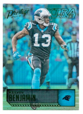 2016 Panini Prestige Xtra Points Green #30 Kelvin Benjamin Carolina Panthers