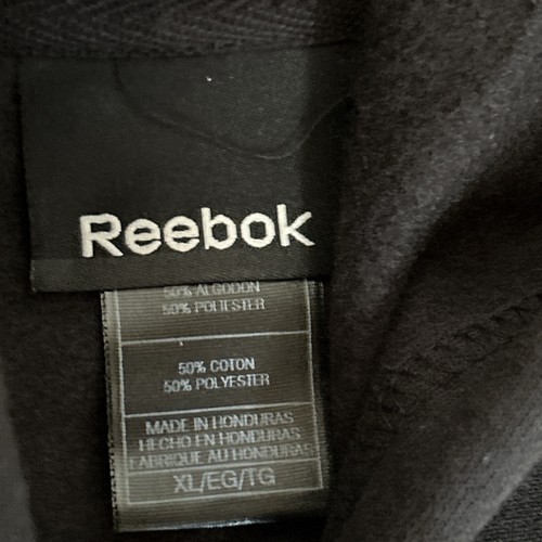New York Giants Hoodie XL Super Bowl Ring Black Mens Reebok - Picture 3 of 7