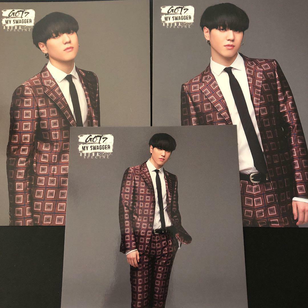 New GOT7 Yugyeom Trading Card 5 Cards Set with Bonus Goods K