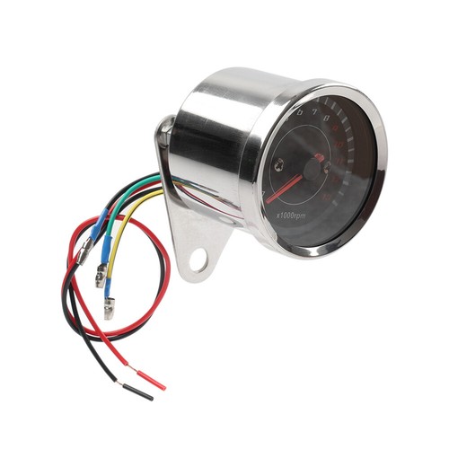 Night Light Tachometer Gauge 12V for Harley XL Sportster 1200 883 - Picture 5 of 12