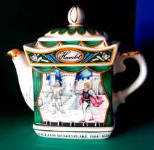 TEAPOT HAMLET by JAMES SADLER STAFFORDSHIRE ENGLAND WILLIAM SHAKESPEARE 1980's