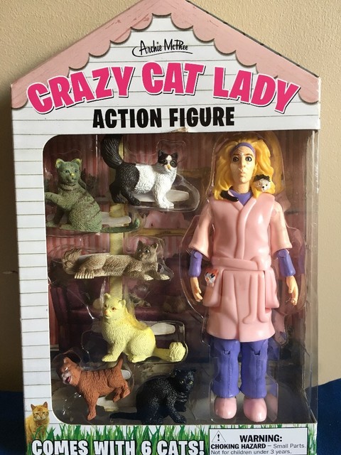 cat lady doll