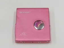 SHARP MD-DS30 Portable MD Player Pink Good