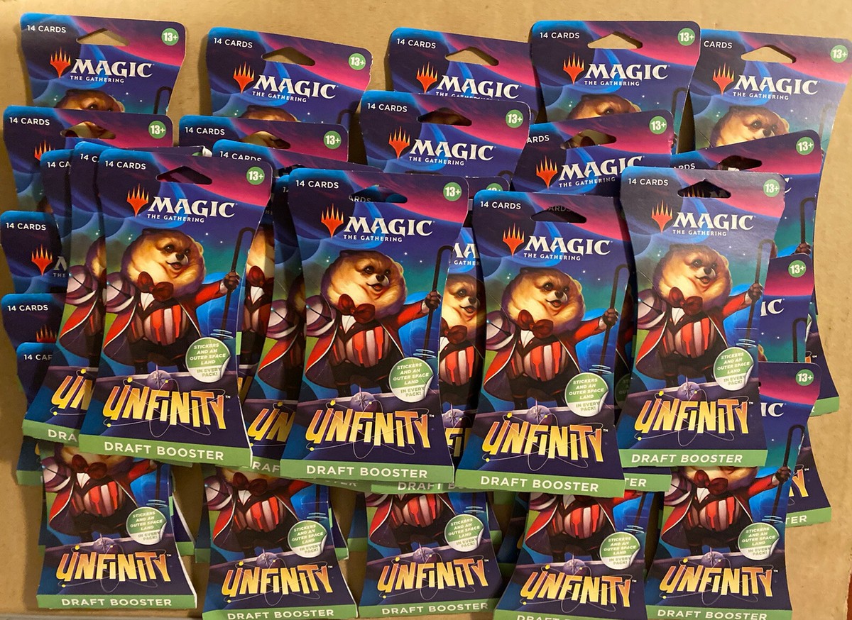 MTG Unfinity Draft Booster Packs - Brand New Factory Sealed (x35