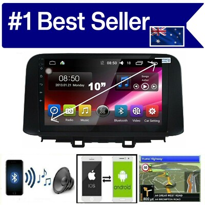 HYUNDAI KONA 2017+ GPS APPLE WIRELESS CARPLAY ANDROID AUTO ODB DAB+ TPMS DVR