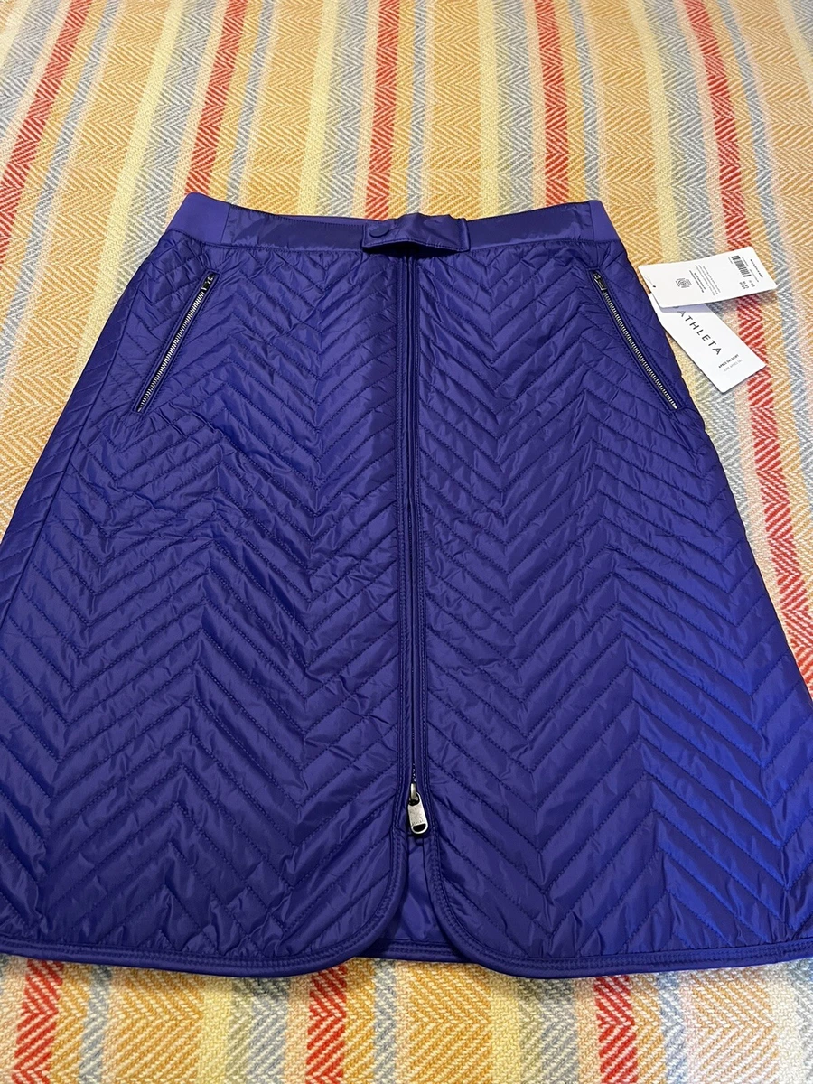 Blue pleated skirt clearance quilt