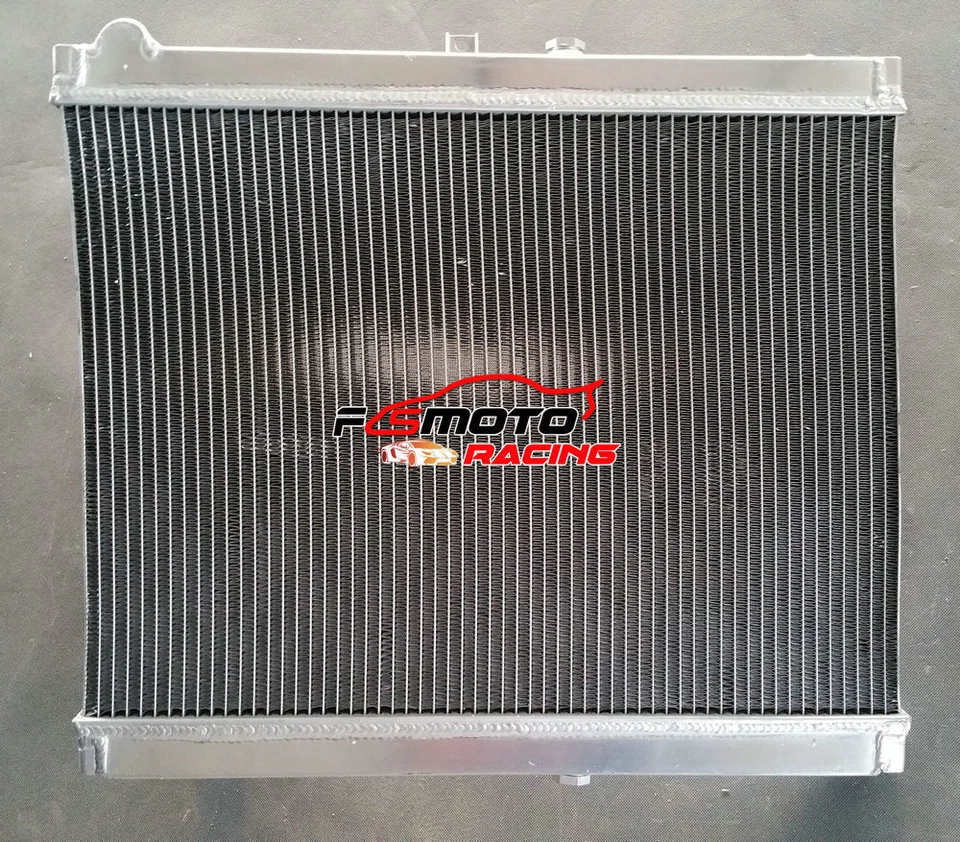 Radiador de aluminio adecuado 1989-1992 1990 91 Mazda RX-7 1,3 L chasis FC tardío FC3S MT Foto 4 de 4