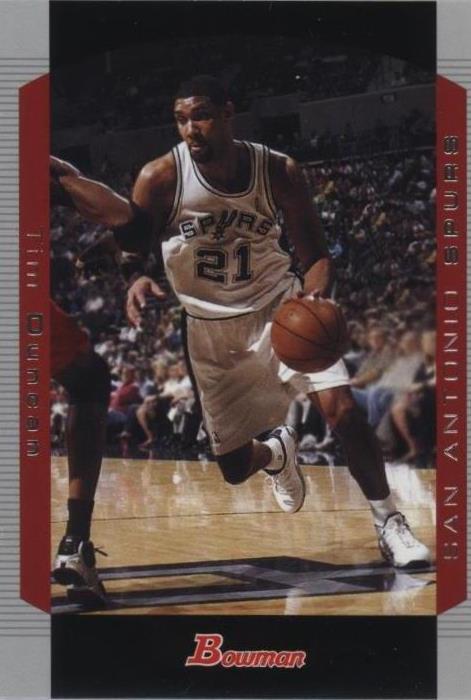2004-05 Bowman Draft Picks & Prospects - Tim Duncan #12 - 1 of 2