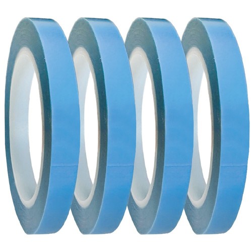 1/2" Fine Line Automotive Pinstriping Masking Tape Pack of 4 36 Yard