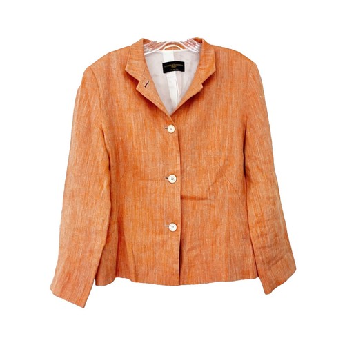 Pull à Capuche Zippé Luciano Barbera 100% Cachemire - Taille 50 (US M) Ivoire - Neuf Avec étiquettes