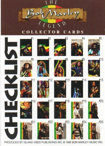 Bob Marley Legend /Gold Signature 50th /Gold Autograph Individual Trading Cards - Picture 2 of 71