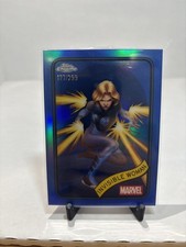 2025 Topps Chrome Marvel Comics Blue Refractor /299 Invisible Woman #174