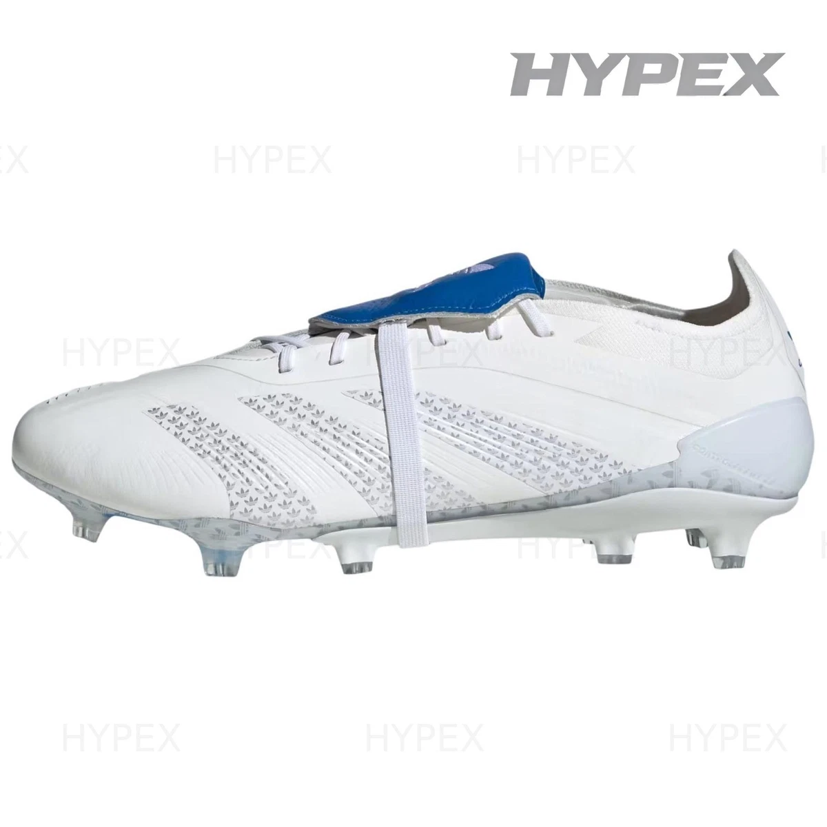 adidas David Beckham x Predator Elite Laceless FG White Blue Bird