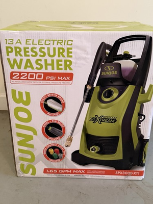 #ad Sun Joe 13a 2200 Psi Electric Pressure $199.00