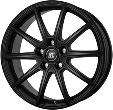 4x Alufelgen RC-DESIGN RC32 Satin Black Matt (SBM) 7,5x17 ET40 LK5 108 17 Zoll F