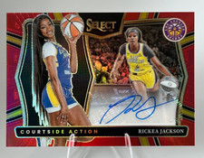 2025 Select WNBA Rickea Jackson Courtside Auto Red 45/99