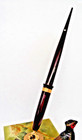 Sheaffer Vintage Single Pen Pheasant Desk Set--Brown White Dot Ball Pen — photo 6