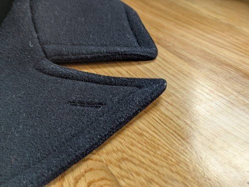 SUITSUPPLY Navy Blue Men's 100% Wool Peacoat 38R M Slim Fit 599$ MSRP - Picture 3 of 6