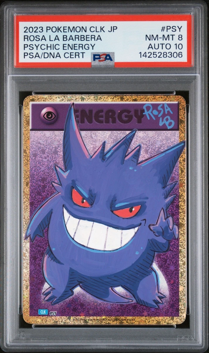 Gengar Pokémon TCG Professional Sports Authenticator (PSA