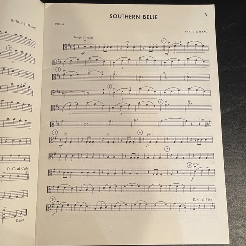 Etling String Orchestra String Series Rhythms And Styles Viola by Merle J. Isaac - Picture 3 of 5