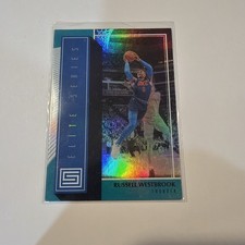 2018-19 Panini Status - Elite Series Russell Westbrook #21 Aqua